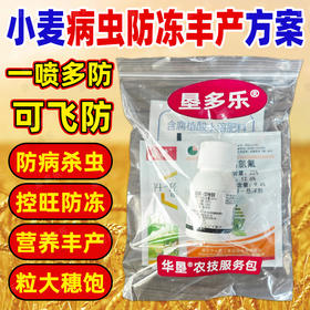 农药组合小麦病虫丰产方案噻虫高氯氟肟菌戊唑醇蚜虫复配杀虫剂