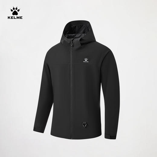 卡尔美生息跃动系列连帽梭织外套6619WT1502 商品图3