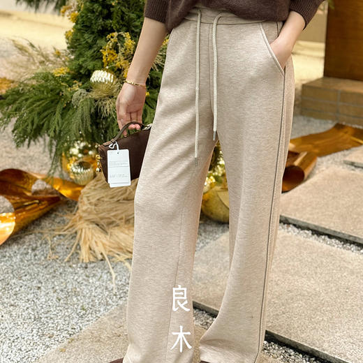 【特价不退换】【预售7天】良木礼抽绳直筒裤（燕麦裤）（1761） 商品图0