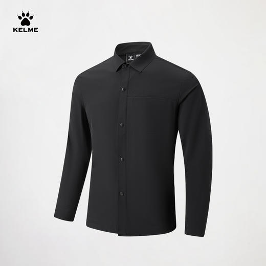 卡尔美生息跃动系列男士长袖衬衫6619CS1001 商品图0