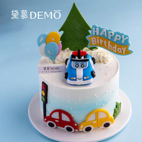 【现货】欢乐小汽车·13cm*8cm（3-4人）5英寸加高-海盐奥利奥