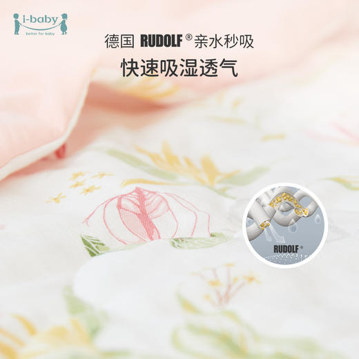 【89元起秒杀】ibaby×outlast太空科技恒温儿童婴儿防叮咬纱布睡被 商品图3