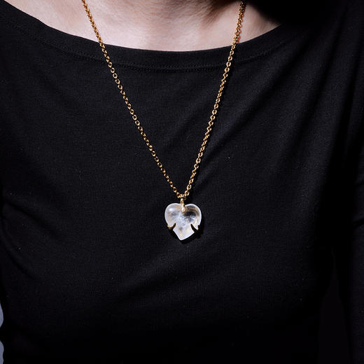北京仓｜Goossens Paris-COEUR PRECIEUX-爱心 长款 项链［法国设计师］ 商品图0