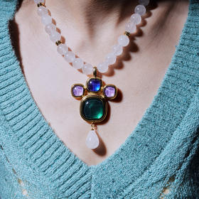 北京仓｜Goossens Paris-RENAISSANCE-十字架 吊坠 项链［法国设计师］