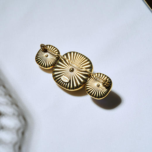 北京仓｜Goossens Paris-RENAISSANCE-宝蓝色 湖水绿 胸针［法国设计师］ 商品图2