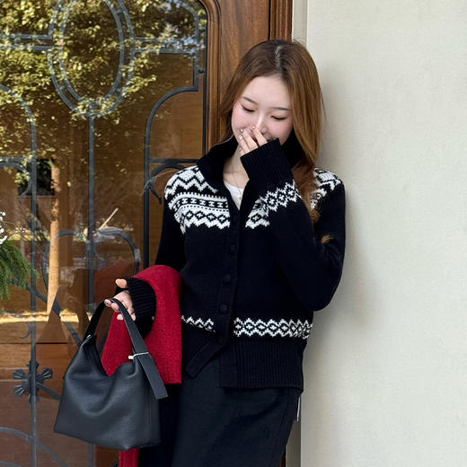 【预售7天】良木礼羊毛休闲开衫（2754） 商品图0