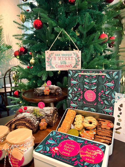 圣诞饼干礼盒+圣诞节树桩大（加赠米布丁） 商品图0