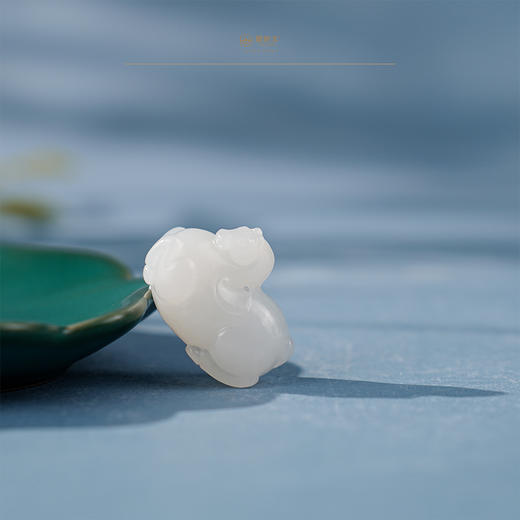 「年礼优选」【玄影】羊脂白玉马挂件 商品图3