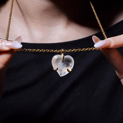 北京仓｜Goossens Paris-COEUR PRECIEUX-爱心 长款 项链［法国设计师］ 商品图3