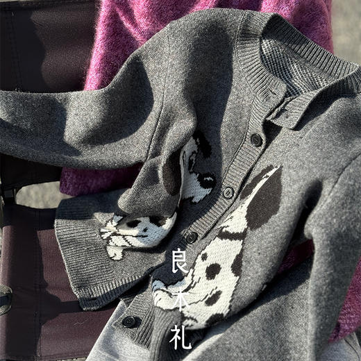 【预售7天】良木礼羊毛休闲开衫（2765） 商品图3