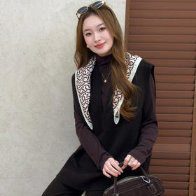 【预售7天】良木礼V领马甲（2753F）