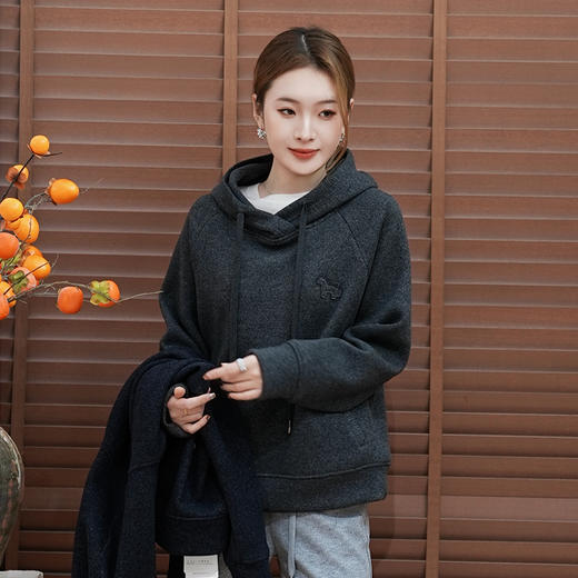 【预售7天】良木礼休闲帽衫（2772） 商品图3