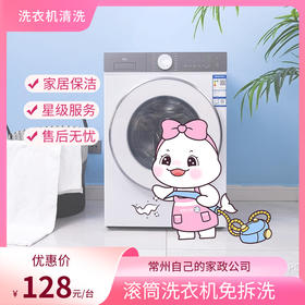 【自动发货】懒大白&瑞和泰 家政服务-滚筒洗衣机免拆洗（1台）