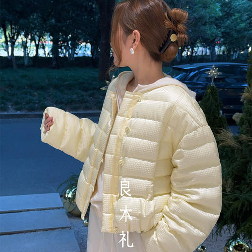 【特价不退换】【部分现货】良木礼短款鹅绒服（D8260F） 商品图8
