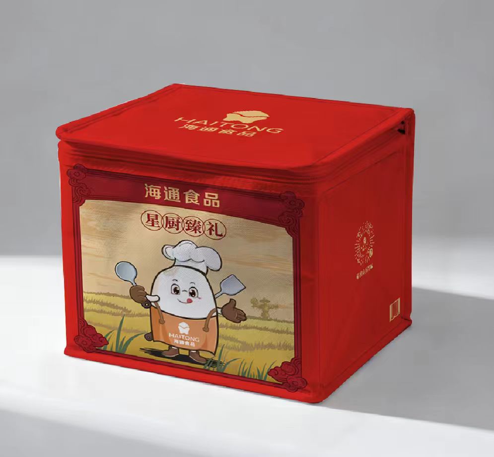 红色保温袋（拉链款）