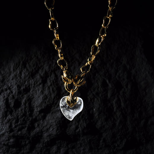 北京仓｜Goossens Paris-COEUR PRECIEUX-爱心 粗链条 项链［法国设计师］ 商品图6