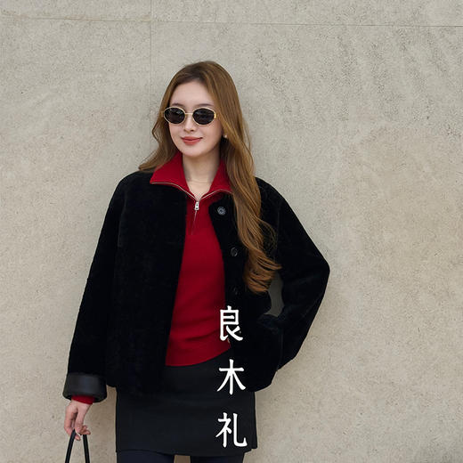 【部分现货】良木礼羊羔毛外套（D25102541） 商品图5