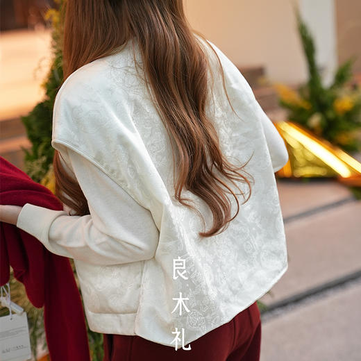 【特价不退换】【预售7天】良木礼桑蚕丝羊毛马甲（D25102520） 商品图9