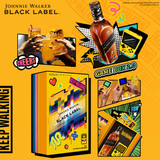 尊尼获加黑牌 40度英国进口12年调配型苏格兰威士忌礼盒 700ml/盒 商品图2