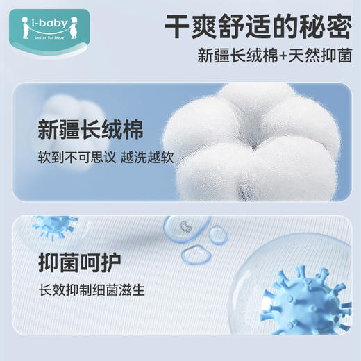 ibaby×outlast太空科技恒温秋冬针织夹棉分腿睡袋 商品图3