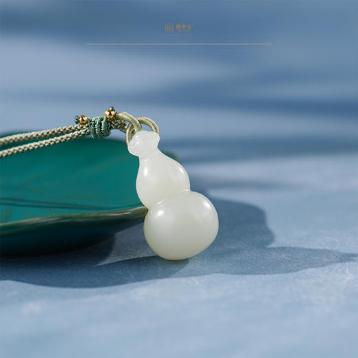 「年礼优选」【福禄生花】白玉葫芦挂 商品图2