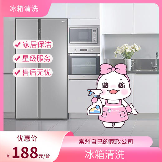 【自动发货】懒大白&瑞和泰 家政服务-冰箱清洗（1台） 商品图0