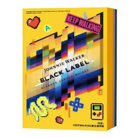 尊尼获加黑牌 40度英国进口12年调配型苏格兰威士忌礼盒 700ml/盒