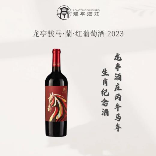 龙亭·蘭·红葡萄酒 Longting Year of the Horse Marselan 商品图1