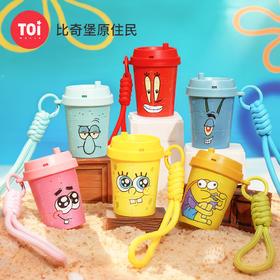 TOi图益-海绵宝宝-随行杯系列-比奇堡原住民-盲盒拼图（拍6发端盒）