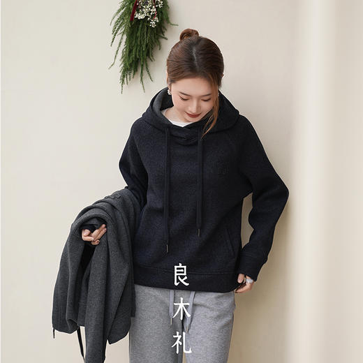 【预售7天】良木礼休闲帽衫（2772） 商品图4