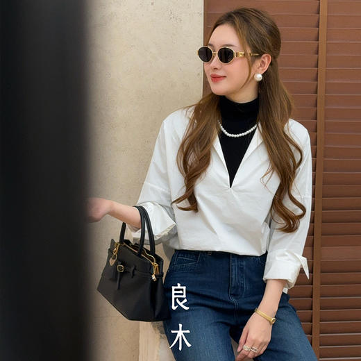 【预售7天】良木礼立领衬衫（2151） 商品图2