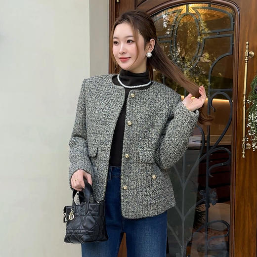 【预售7天】良木礼小香羽绒外套（2773） 商品图0