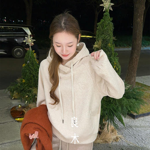 【预售7天】良木礼休闲帽衫（2772） 商品图2