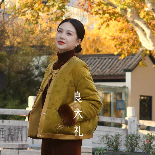 【预售7天】良木礼水貂鹅绒服(3453) 商品图2