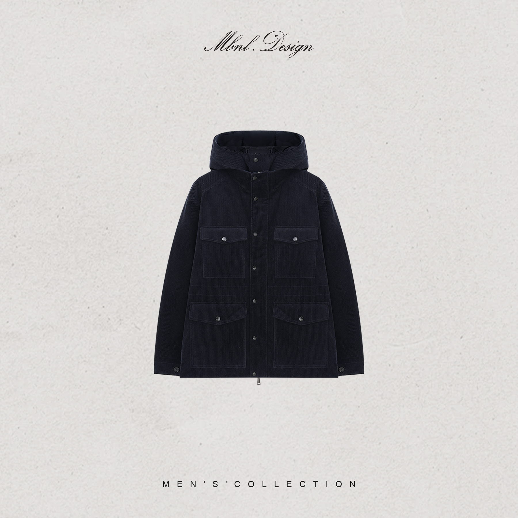「M.K-West」秦磊男装90白鹅绒100棉双面穿羽绒服LL-WYR7059 N12商品图1