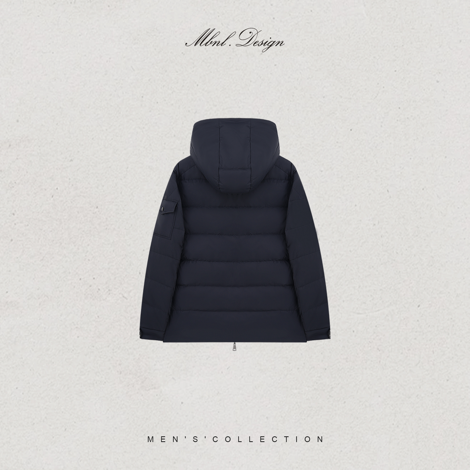 「M.K-West」秦磊男装90白鹅绒100棉双面穿羽绒服LL-WYR7059 N12商品图4