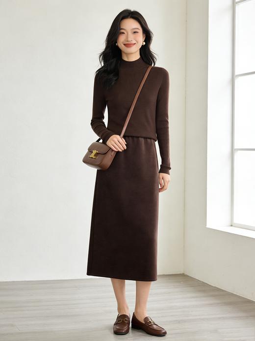 臣禾	【智感毛衫-半高领】岛精18针100%羊毛套头针织衫	JZ254090575 商品图8