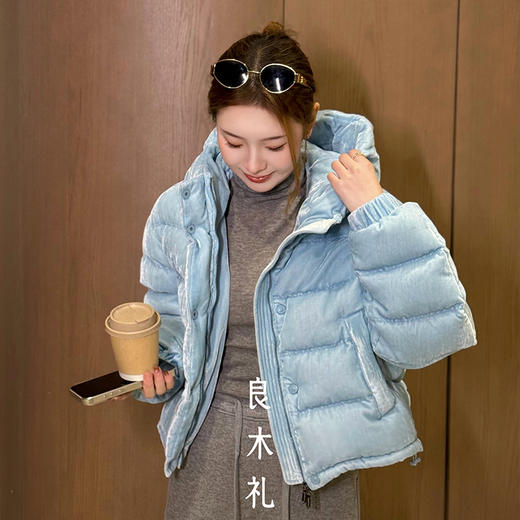 【特价不退换】【预售7天】良木礼连帽鹅绒服（3176） 商品图1