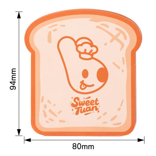 团团下午茶系列厚切土司便签本 商品图5