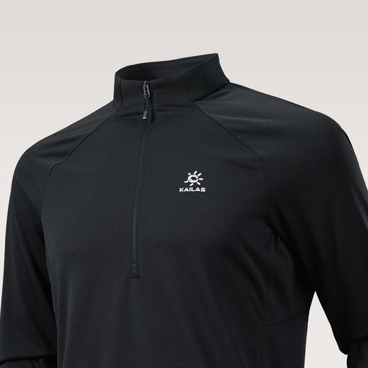 KAILAS凯乐石 男款立领半开胸抓绒衫 KG2532115 商品图3