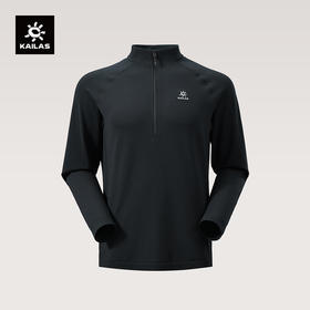 KAILAS凯乐石 XM3 男款半开胸立领美丽诺羊毛T恤 KG2537111