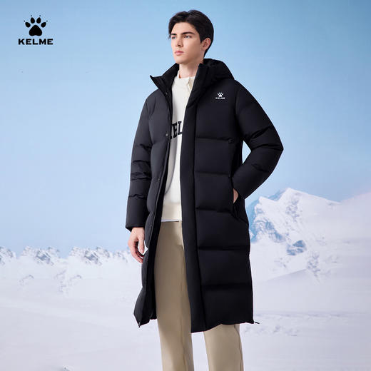 卡尔美男式冬季长款鹅绒服9543YR1220 商品图6