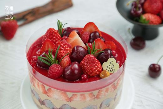 「马上福到」巧克力车厘子莓果•奶油蛋糕 商品图4