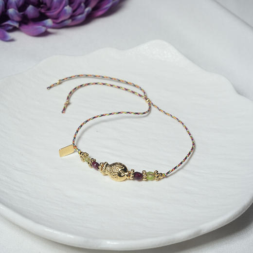 订购10周到｜DELPHES-鱼 石榴石 水晶 手链［法国设计师］ 商品图2