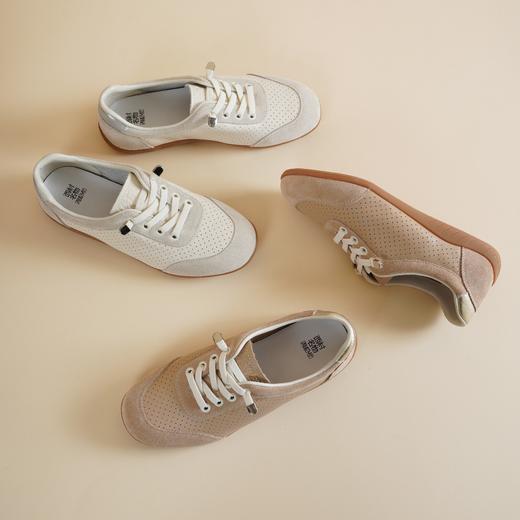 西村名物2026年春季新款舒适透气平底防滑系带阿甘鞋德训鞋X26AM17221 商品图2