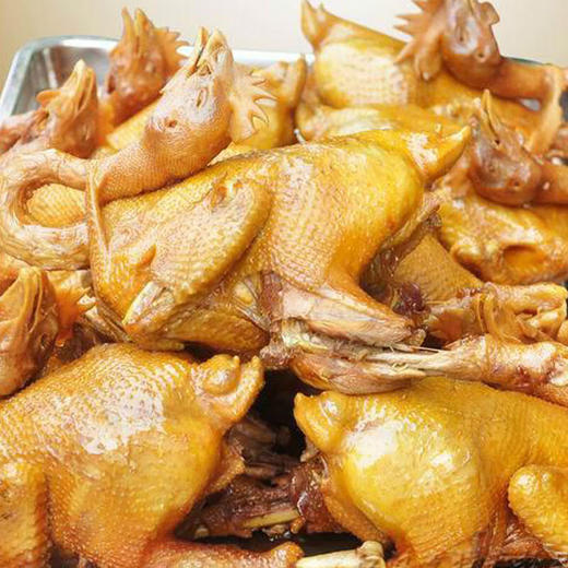 【严选】正宗仙桃毛嘴卤鸡整只烧鸡手撕卤味小吃卤鸡爪真空包装即食食品 毛嘴卤鸡550g(厂家直发) 商品图1