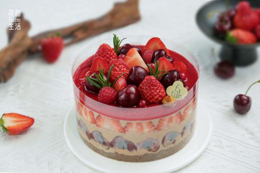 「马上福到」巧克力车厘子莓果•奶油蛋糕 商品图3