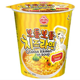不倒翁芝士拉面小杯62g오뚜기 보들보들 치즈라면