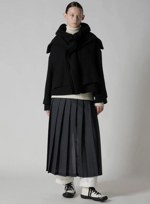 Y'S | 轻柔针织二合一可拆解连帽夹克 商品图2