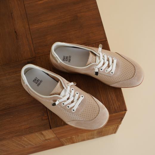 西村名物2026年春季新款舒适透气平底防滑系带阿甘鞋德训鞋X26AM17221 商品图3